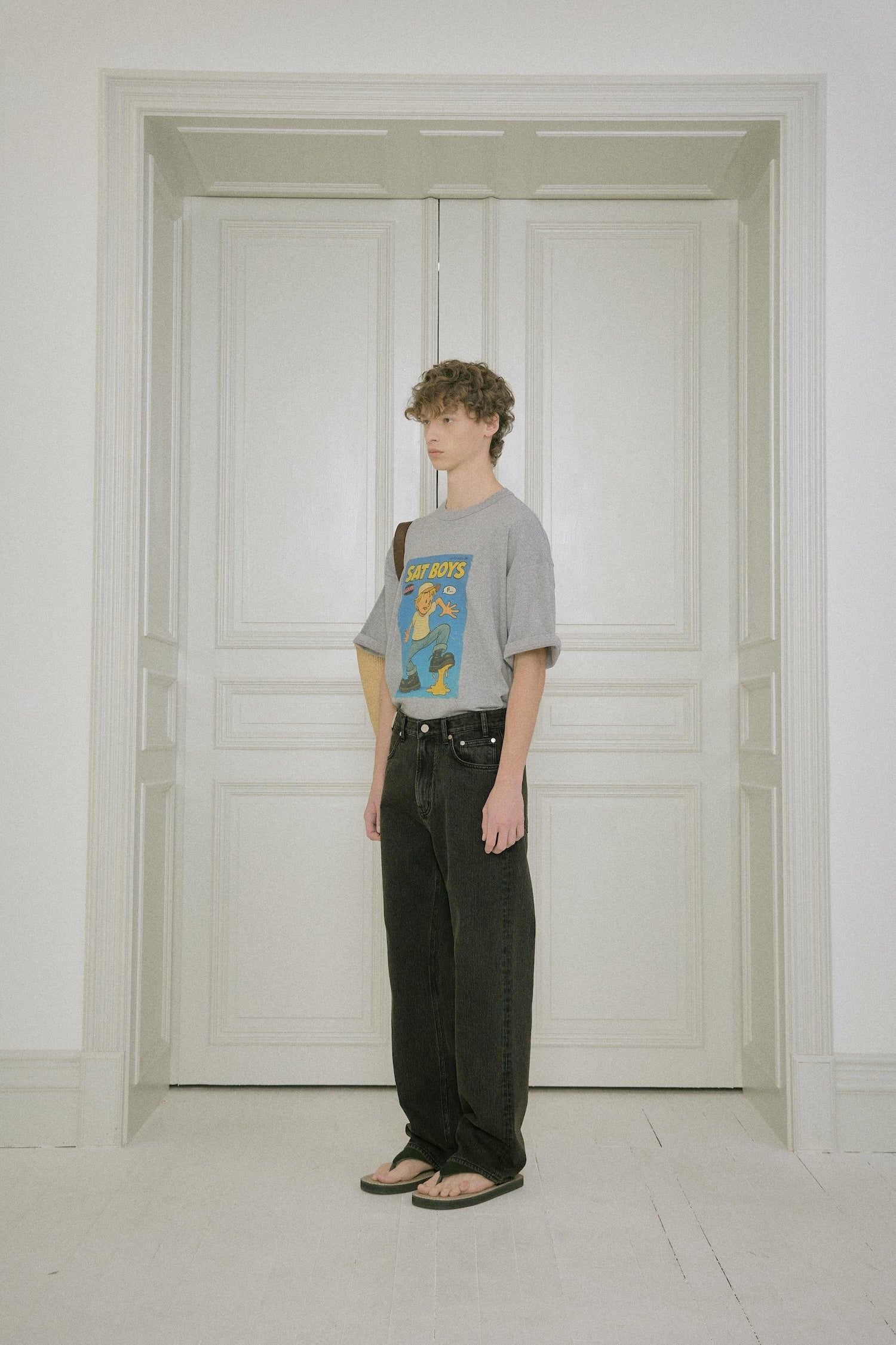 Stu - Straight Denim Pants (Green) product image 9 | TRAB K-Fashion Australia