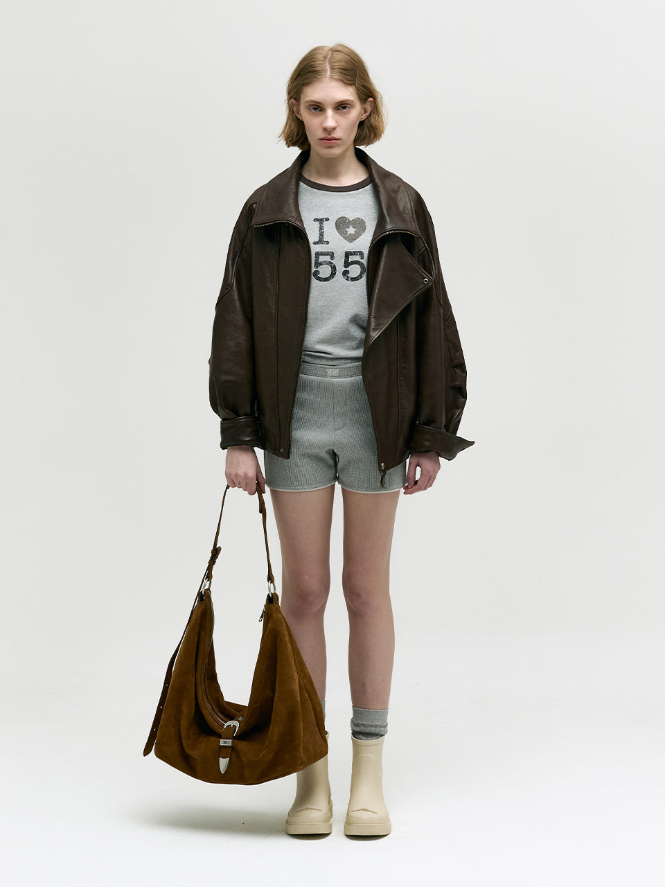 Marge Sherwood - Belted Hobo (Chestnut Nubuck) product image 7 | TRAB K-Fashion Australia