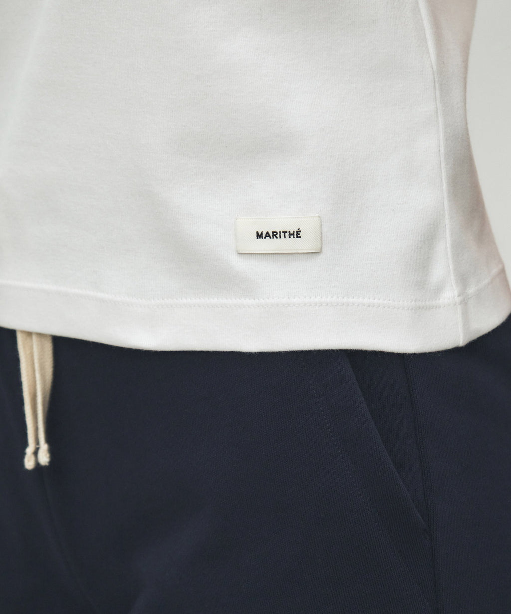 Marithe & Francois Girbaud - Basic Tee (White) product image 4 | TRAB K-Fashion Australia