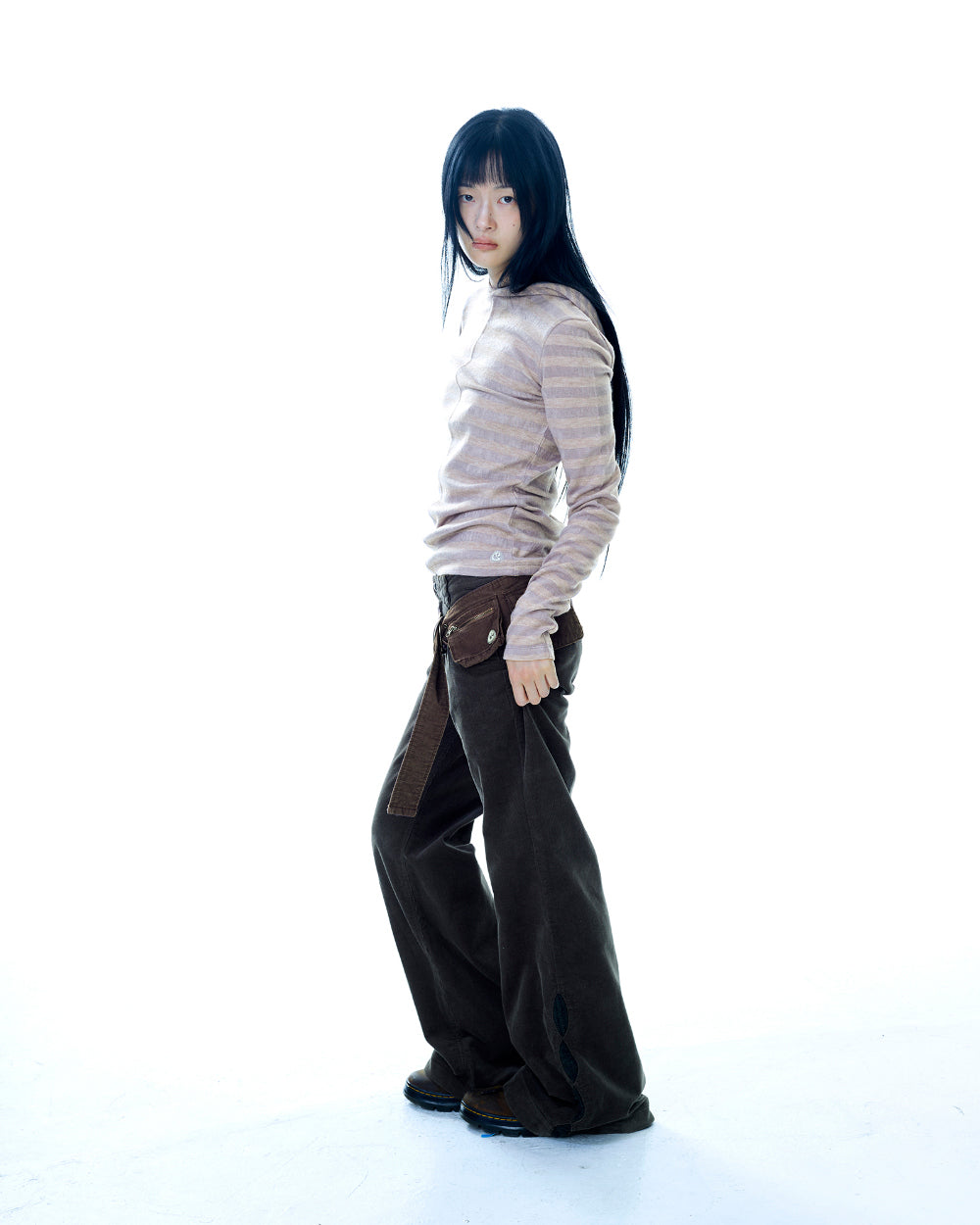 Coyseio - Cotton Belt Bag (Wine) product image 5 | TRAB K-Fashion Australia