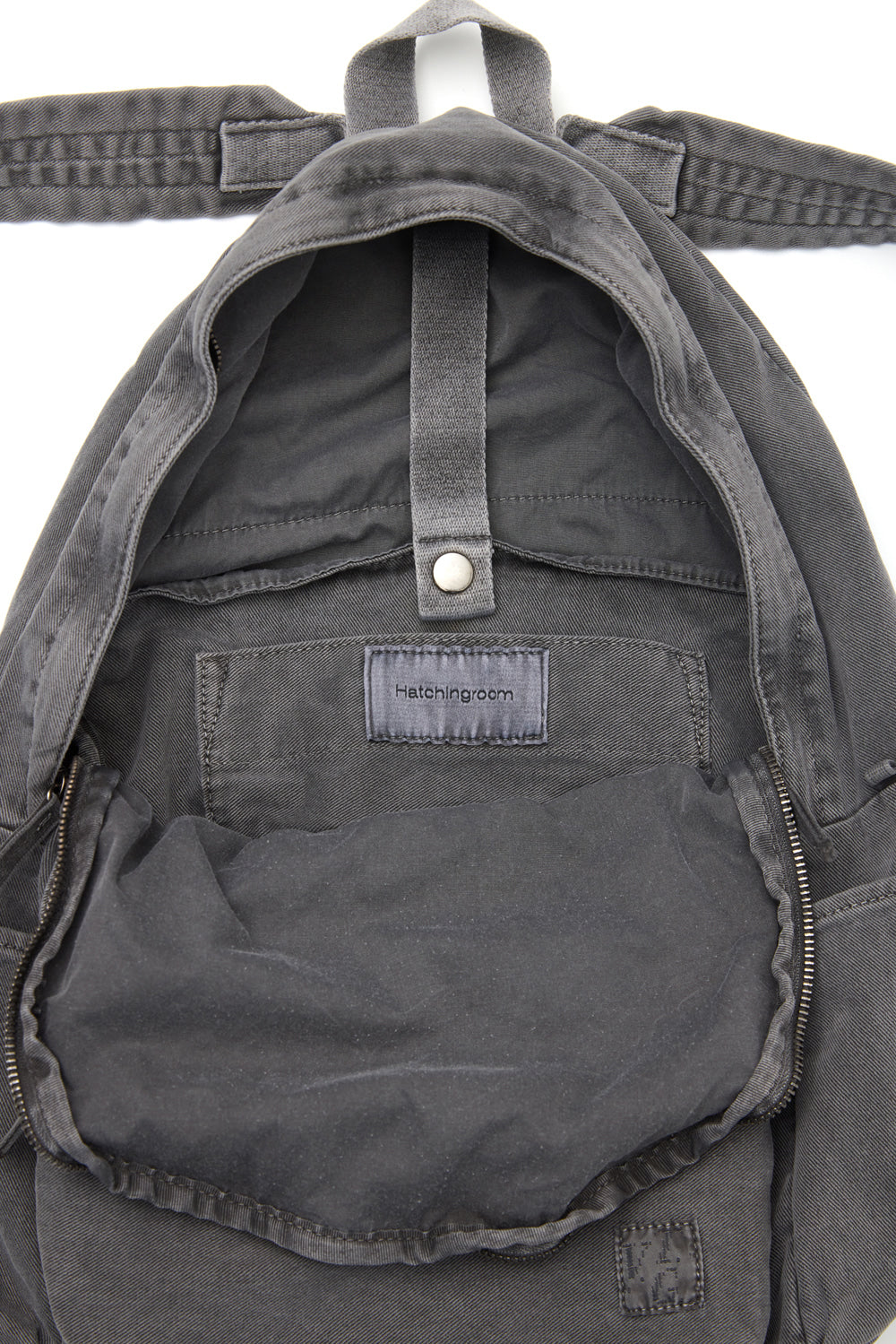 Hatchingroom - Dyed Backpack (Charcoal) product image 5 | TRAB K-Fashion Australia