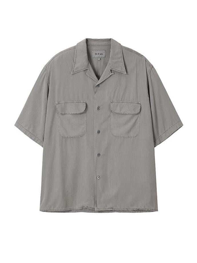 Art if acts - Tencel Two Pocket Half Shirt (Cliff) product image 7 | TRAB K-Fashion Australia