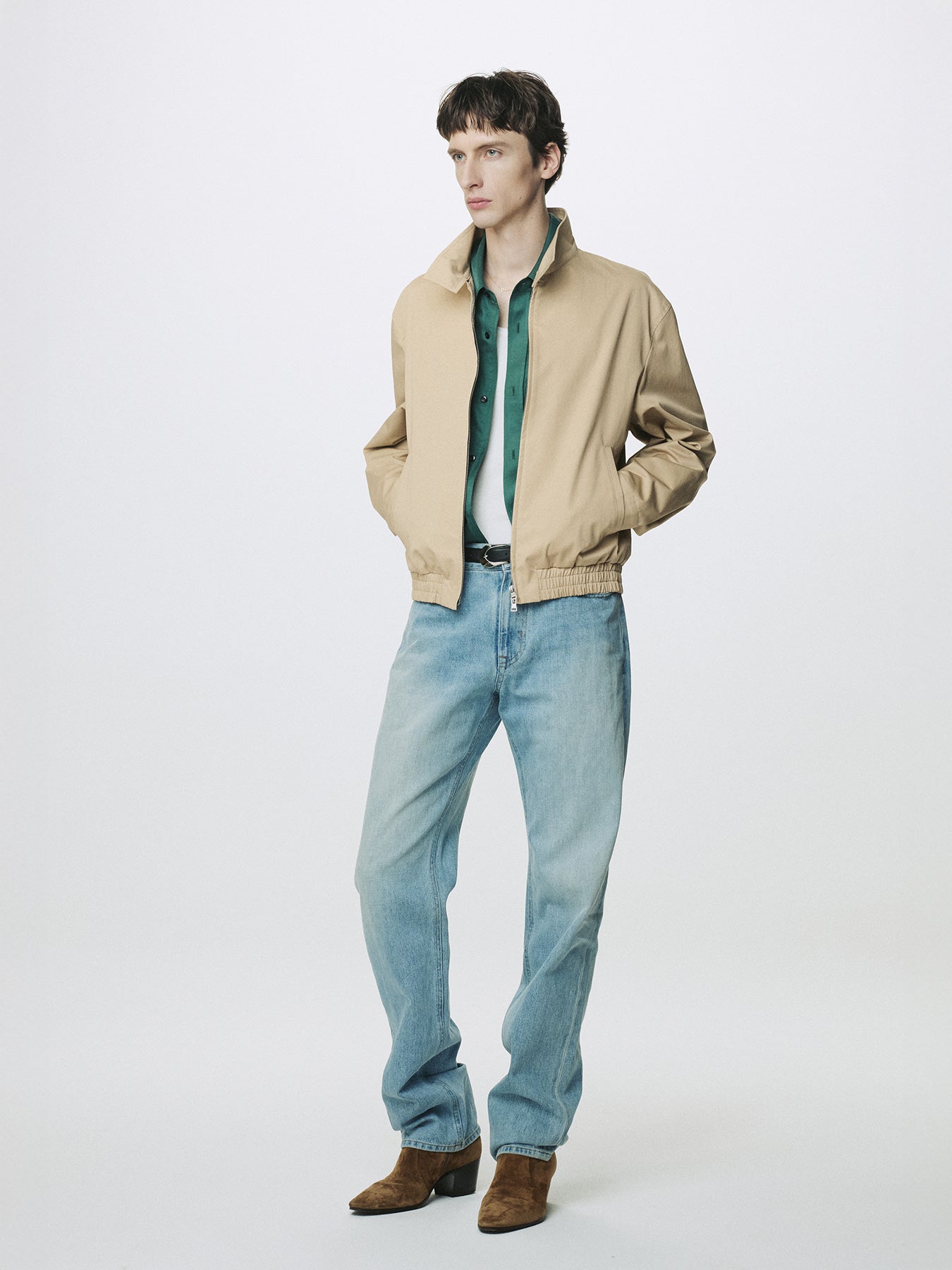 Tonywack - High Density Cotton Harrington Jacket (Beige) product image 4 | TRAB K-Fashion Australia