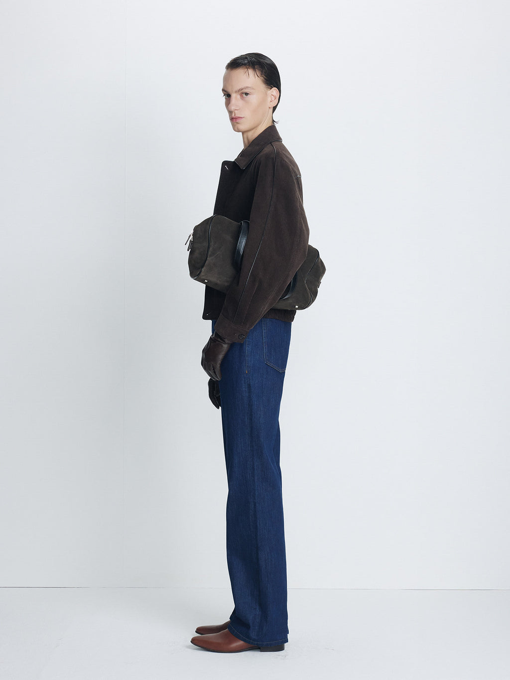 Tonywack - Corduroy Contour Jacket (Brown) product image 1 | TRAB K-Fashion Australia