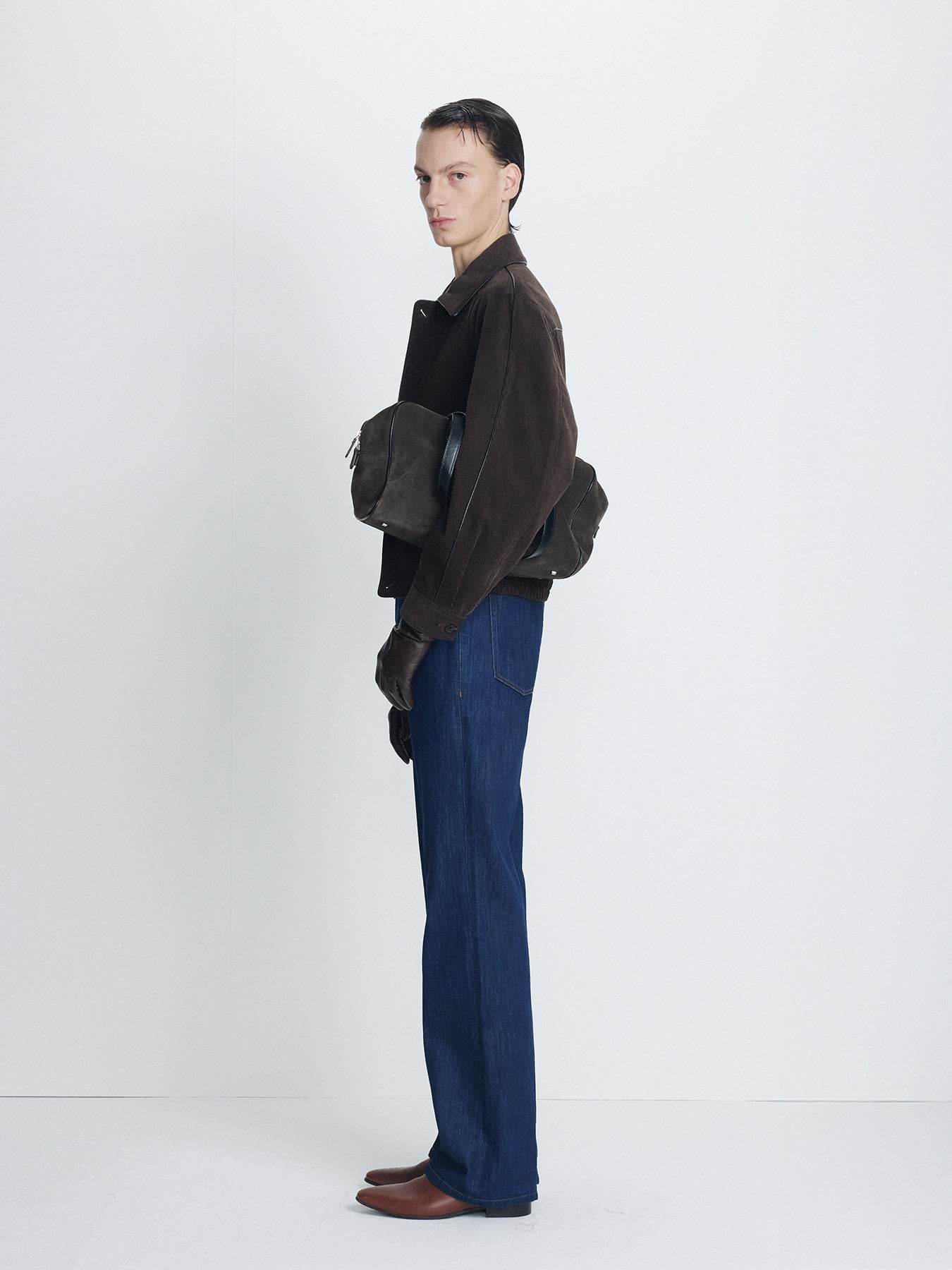 Tonywack - Corduroy Contour Jacket (Brown) product image 1 | TRAB K-Fashion Australia