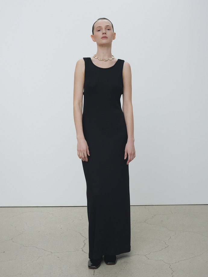 Tonywack - Twisted Long Dress (Black) product image 2 | TRAB K-Fashion Australia
