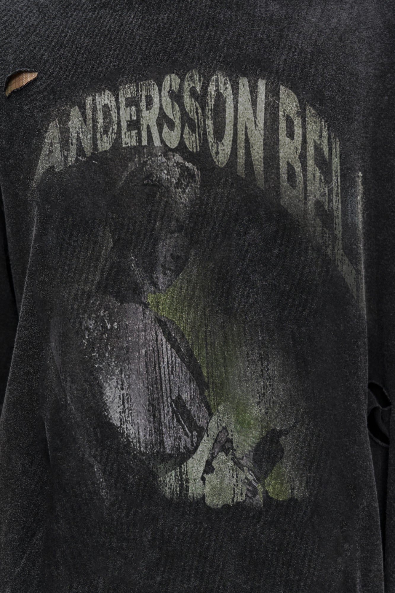 Andersson Bell - Layered Live Printed T-Shirt (Charcoal) product image 6 | TRAB K-Fashion Australia