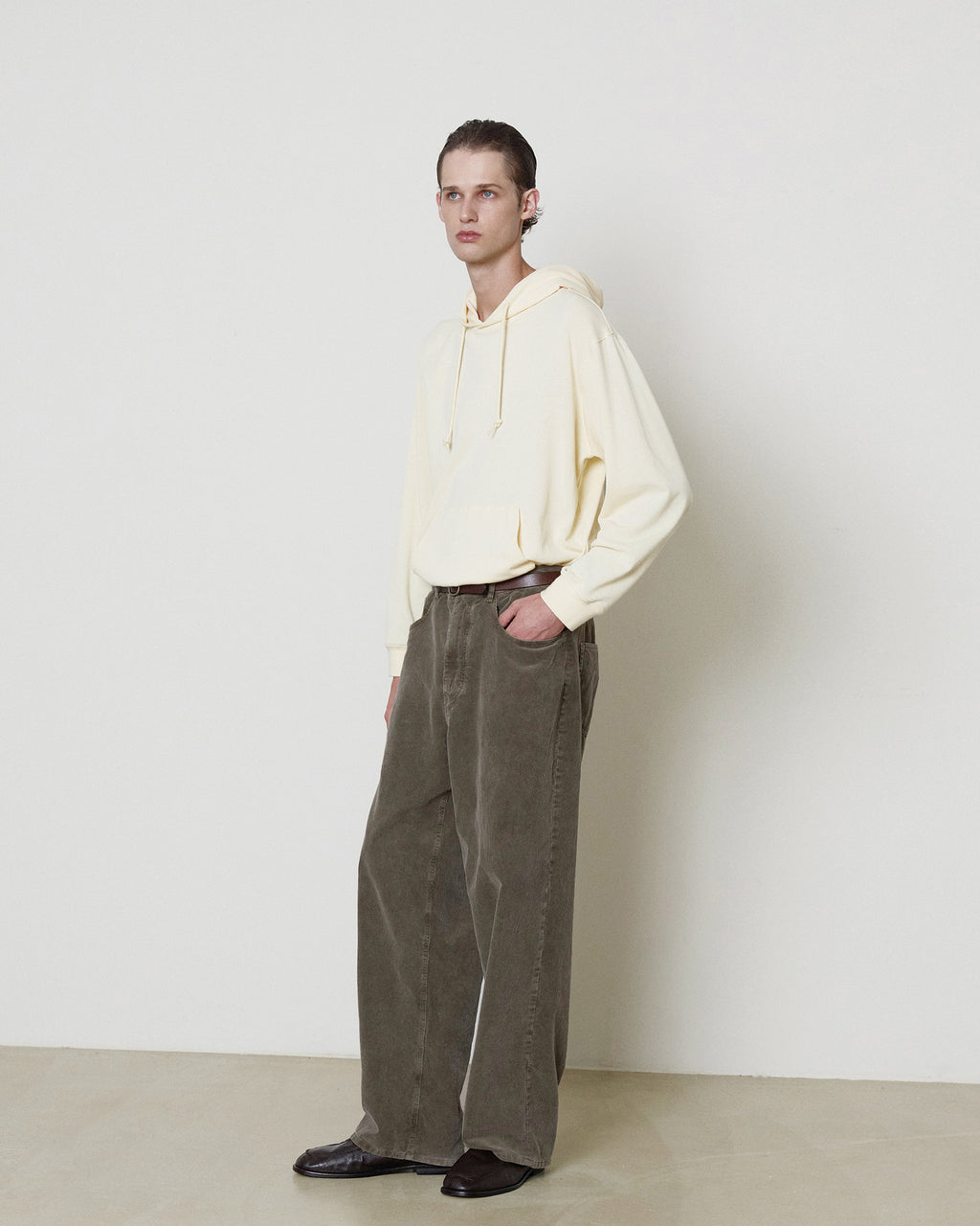 Brownyard - Garment Dyed Corduroy Pants (Mocha) product image 6 | TRAB K-Fashion Australia