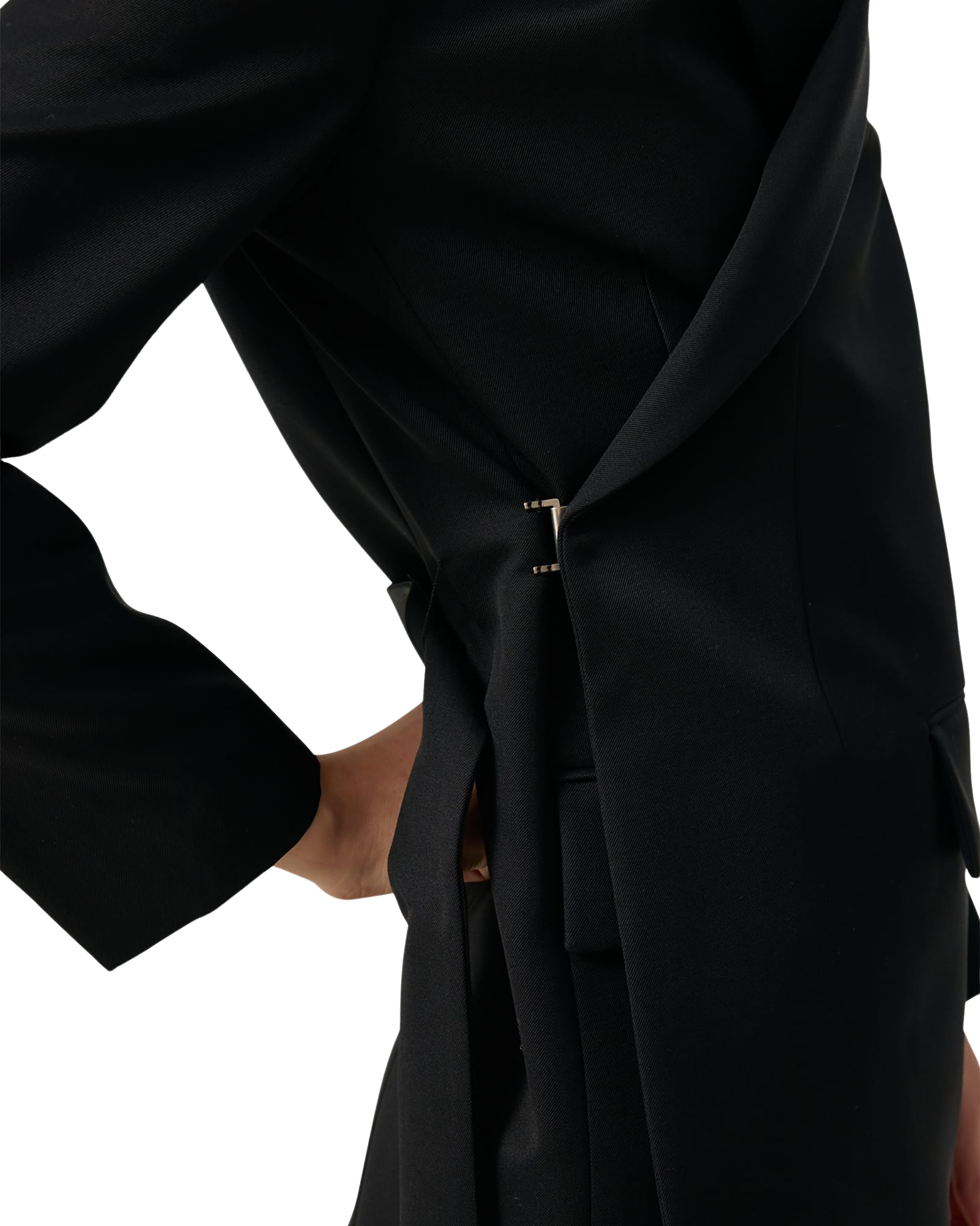 Kimhe Kim - Id Double-Breasted Blazer (Black) product image 15 | TRAB K-Fashion Australia