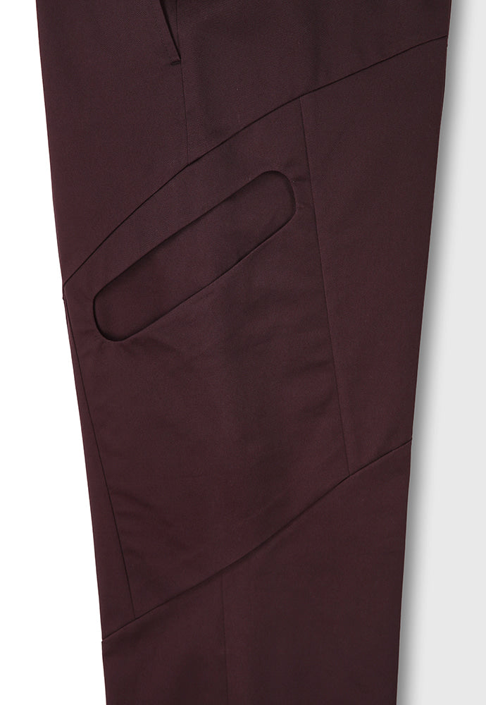 Tonywack - High Density Curved Multi-Pocket Pants (Dark Burgundy) product image 11 | TRAB K-Fashion Australia
