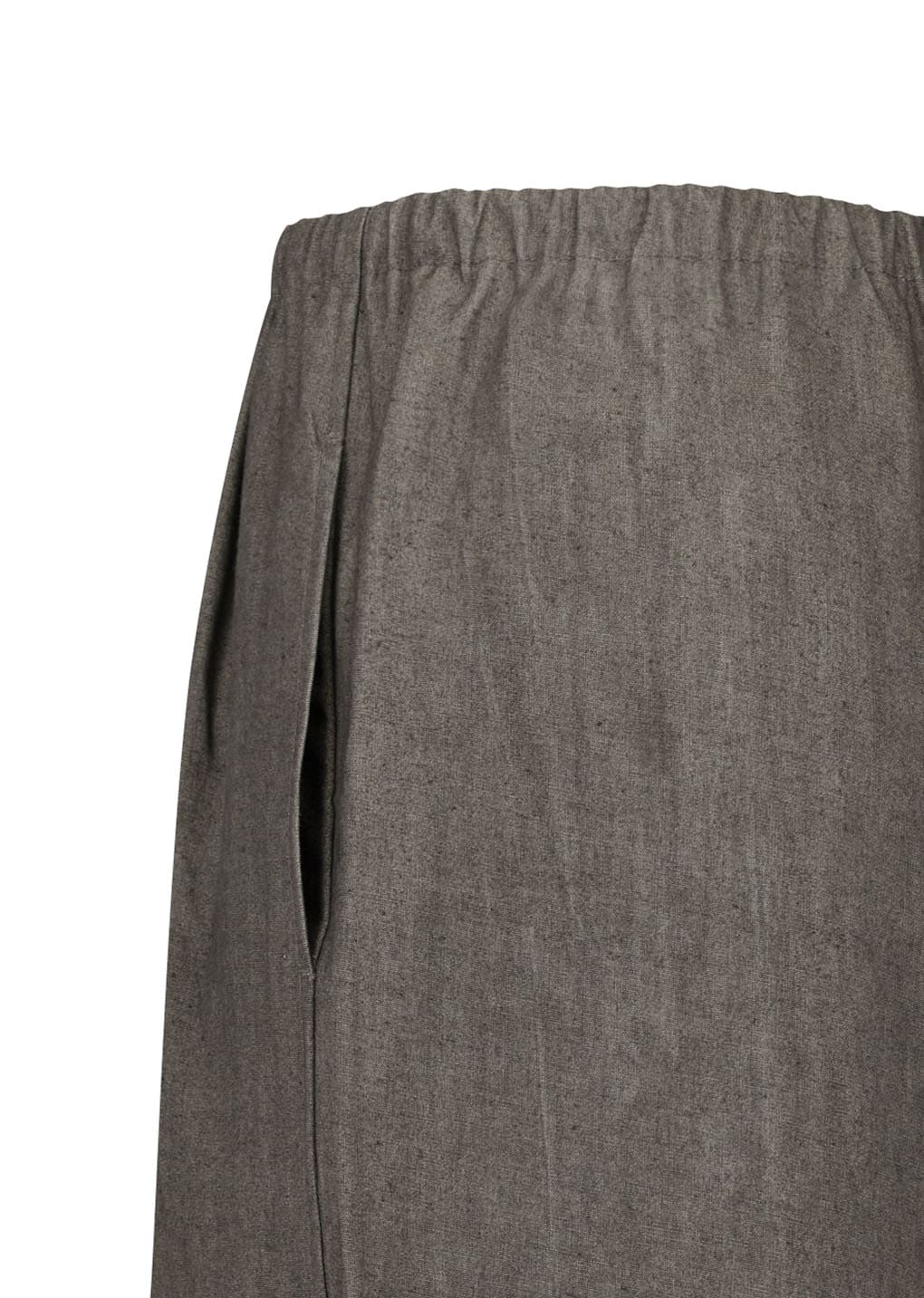Amomento - Linen Drawstring Shorts (Brown) product image 7 | TRAB K-Fashion Australia