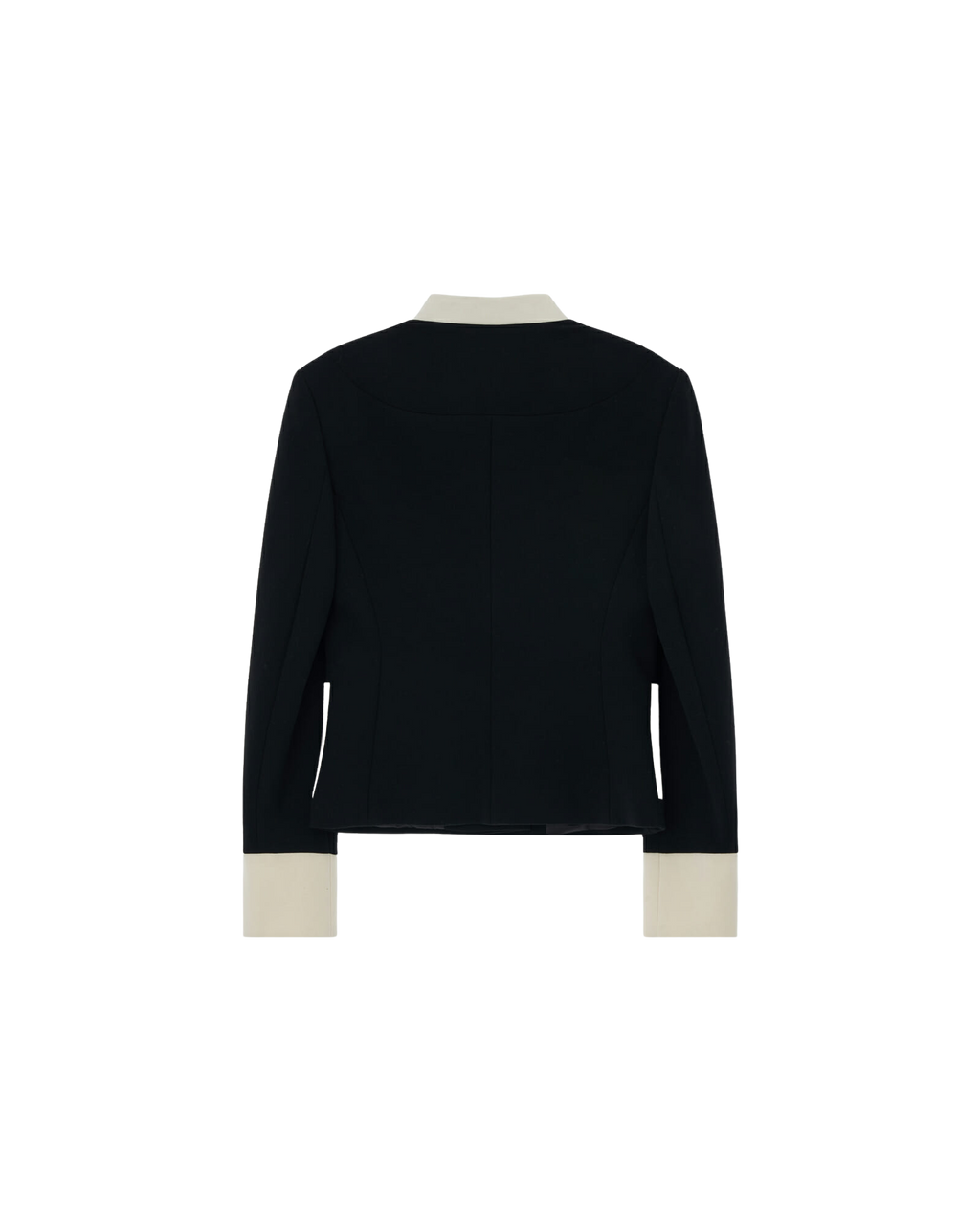 Kimhe Kim - Bi-Color Wool Blend Jacket (Black/Ivory) product image 13 | TRAB K-Fashion Australia