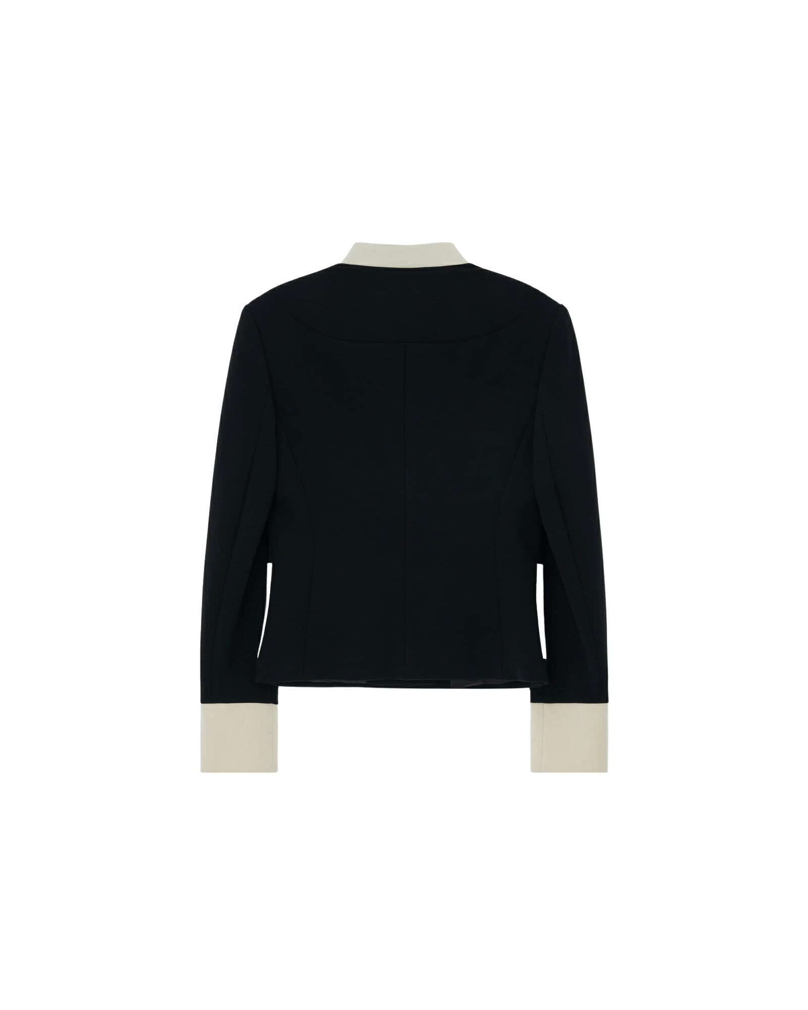 Kimhe Kim - Bi-Color Wool Blend Jacket (Black/Ivory) product image 13 | TRAB K-Fashion Australia