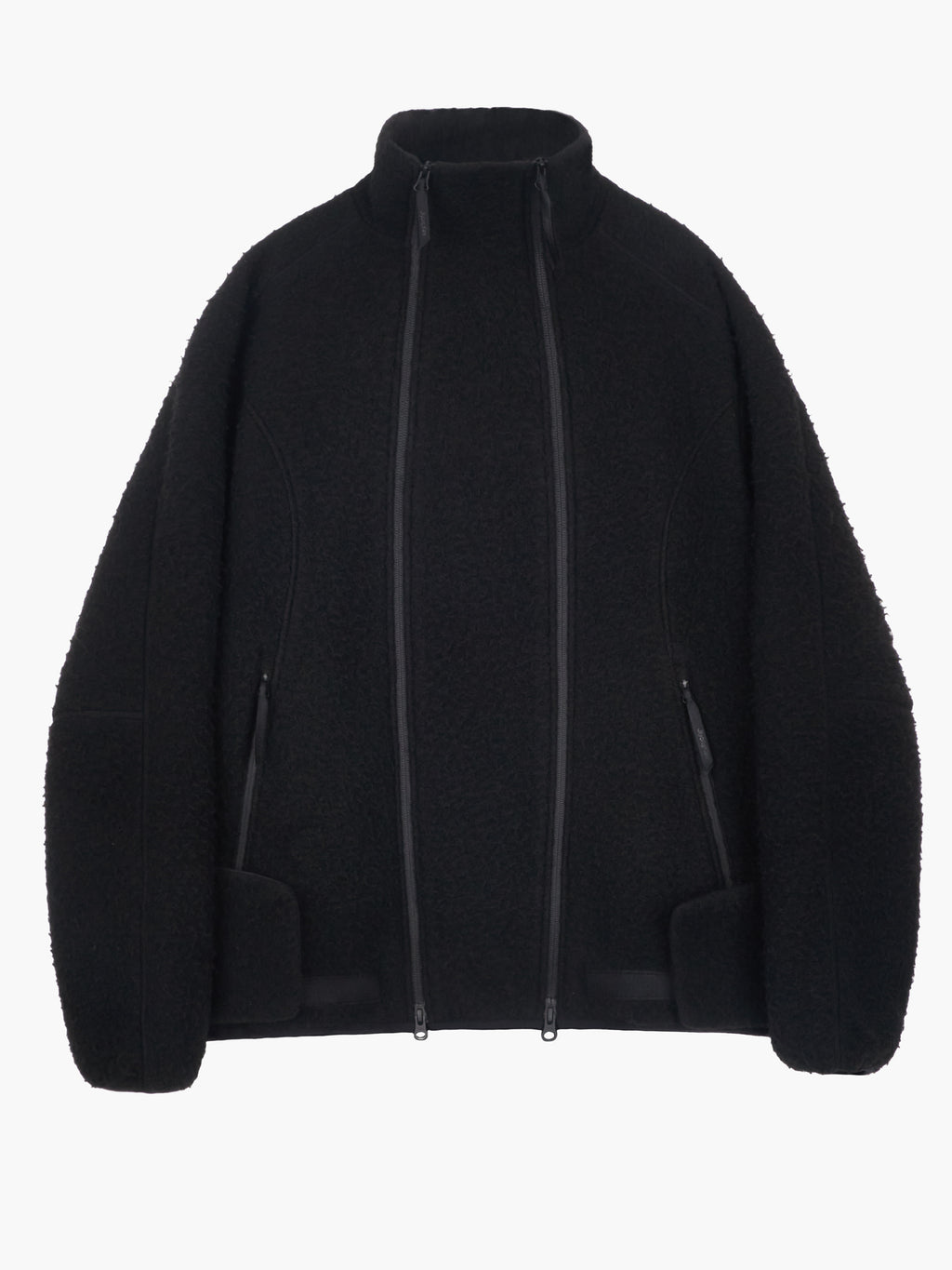 Jiyong Kim - Double Zip Fleece (Black) product image 11 | TRAB K-Fashion Australia