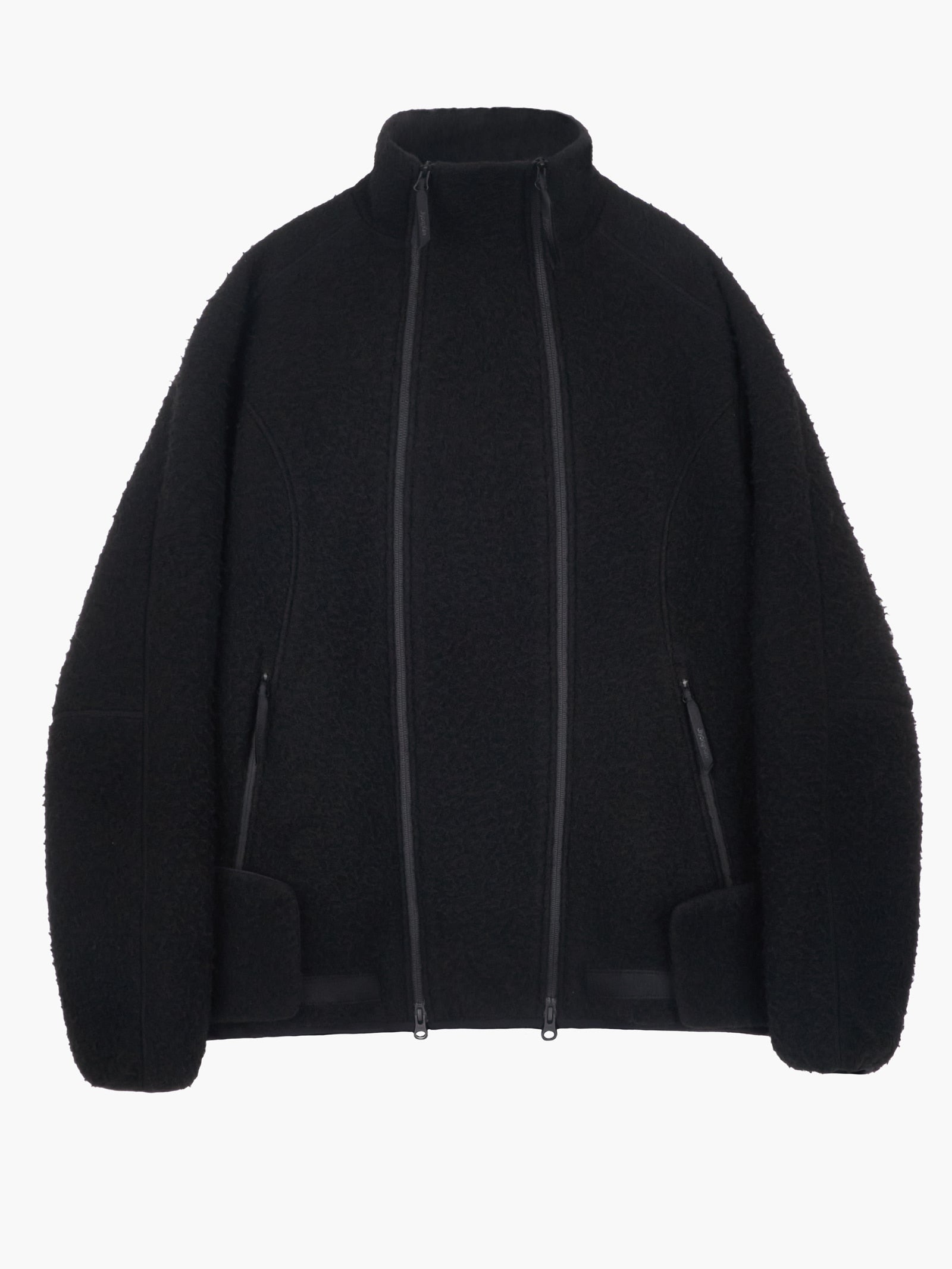 Jiyong Kim - Double Zip Fleece (Black) product image 11 | TRAB K-Fashion Australia