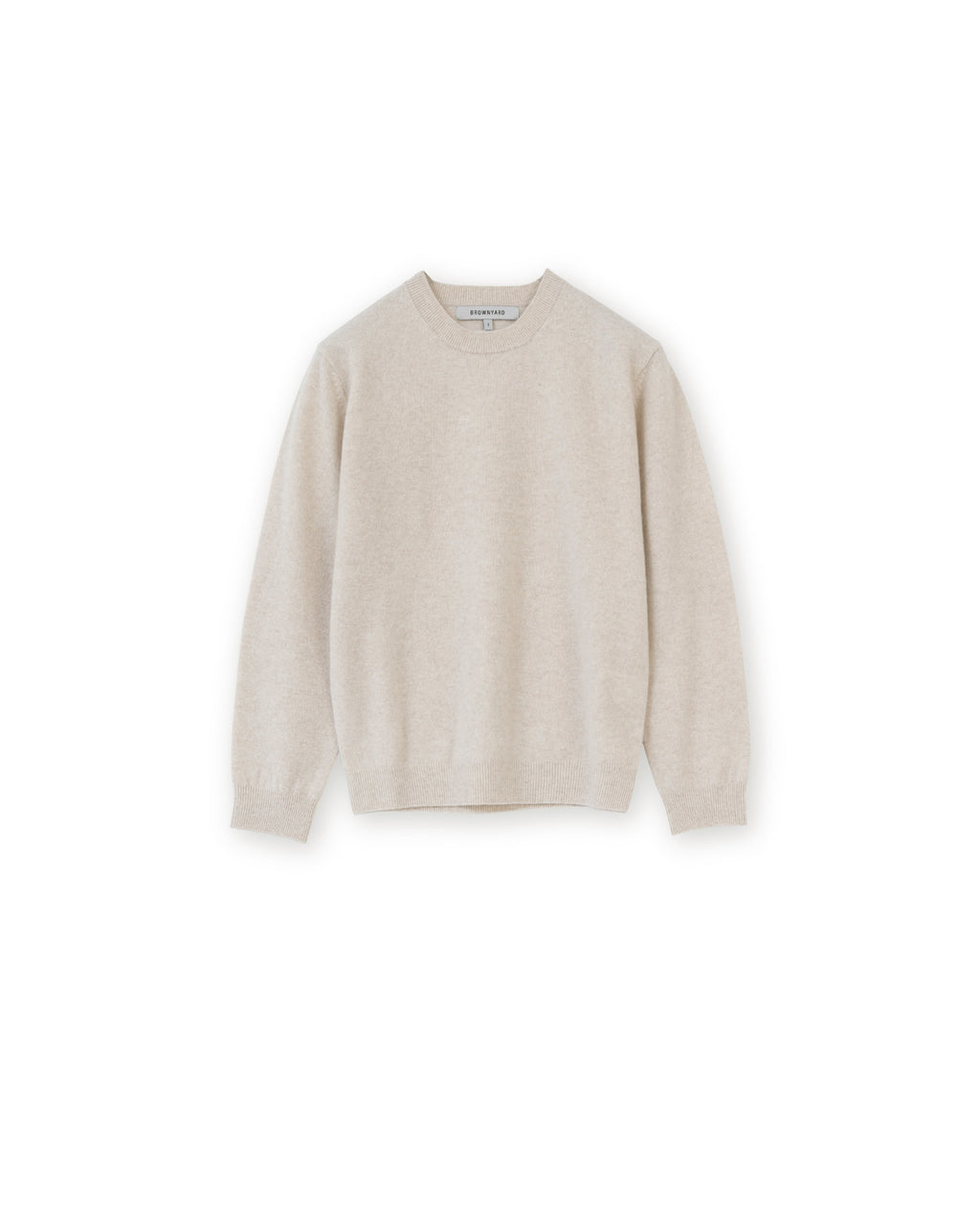 Brownyard - Extra Super Fine Crewneck Knit (Beige) product image 5 | TRAB K-Fashion Australia