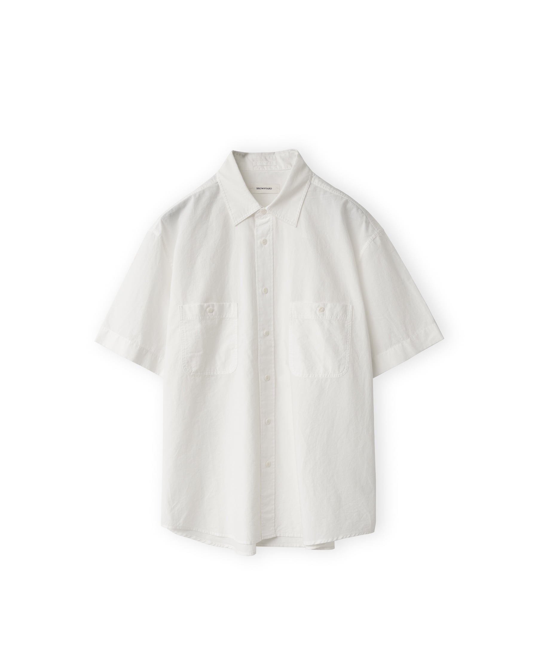 Brownyard - Half Work Shirt (Ivory) product image 4 | TRAB K-Fashion Australia