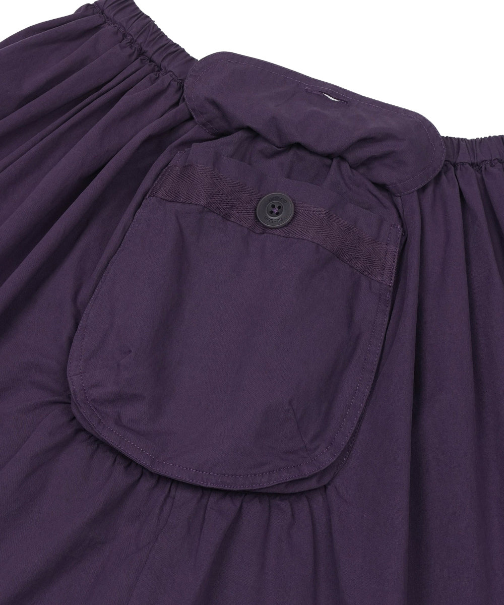 Coyseio - Big Pocket Shirring Skirt (Purple) product image 17 | TRAB K-Fashion Australia