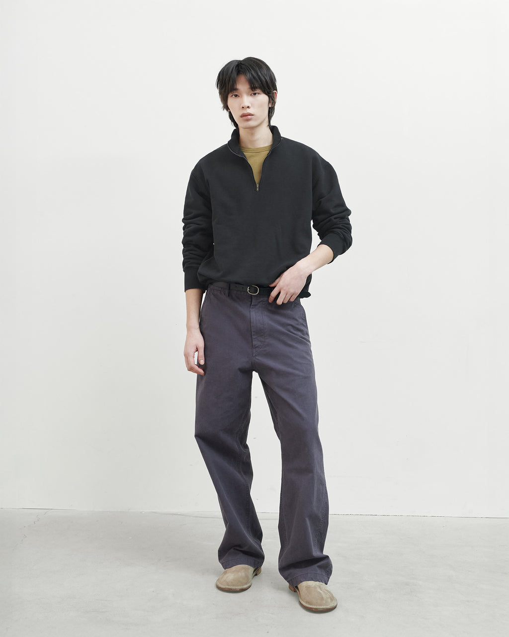 Brownyard - French Work Pants (Navy) product image 1 | TRAB K-Fashion Australia