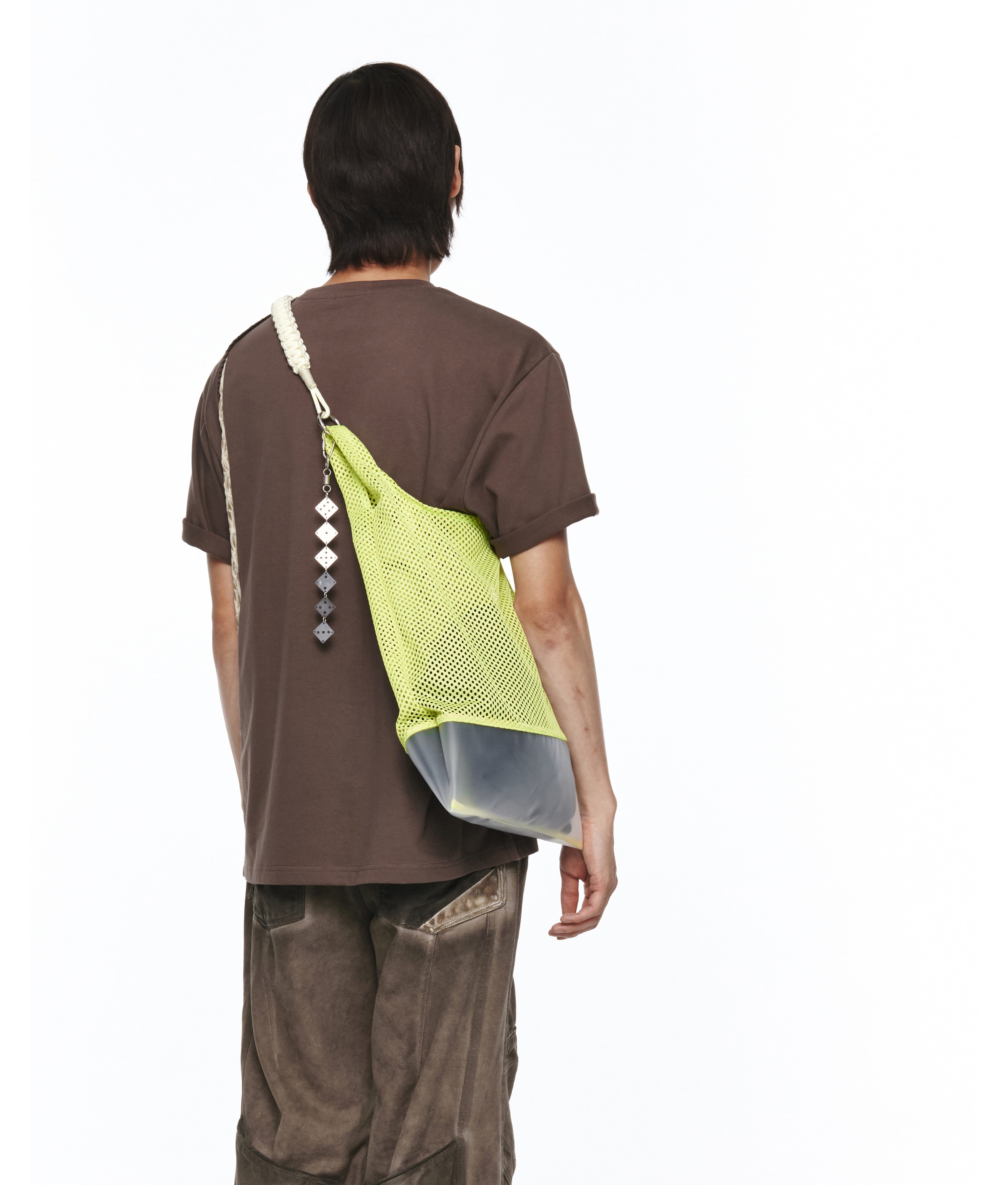 XLIM - Ep.7 01 Synopsis Mesh Bag (Lime) product image 7 | TRAB K-Fashion Australia