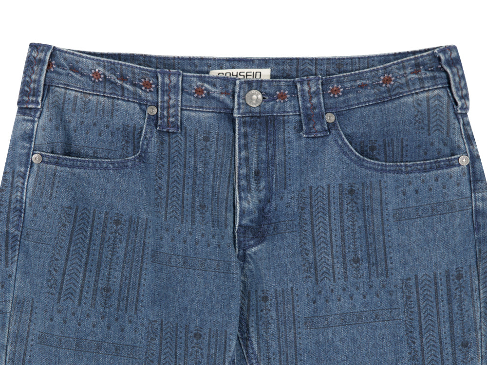 Coyseio - Vintage Bootcut Denim Pants (Blue) product image 14 | TRAB K-Fashion Australia