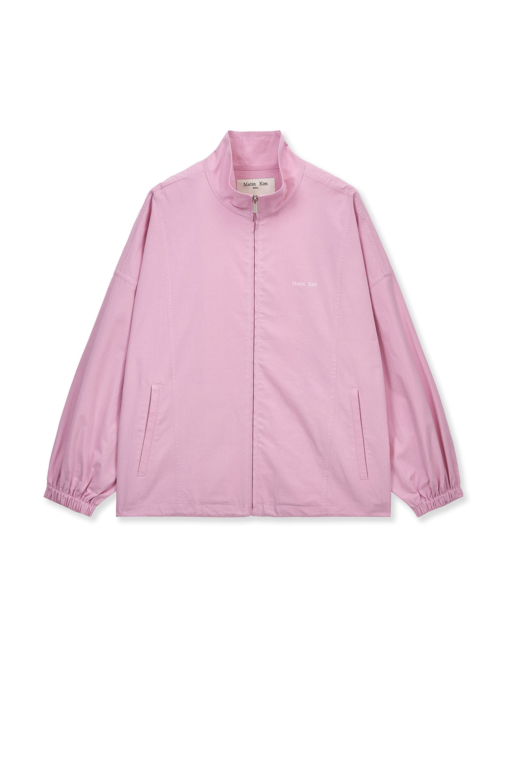 Matin Kim - Back Logo High Neck Jumper (Pink) product image 1 | TRAB K-Fashion Australia