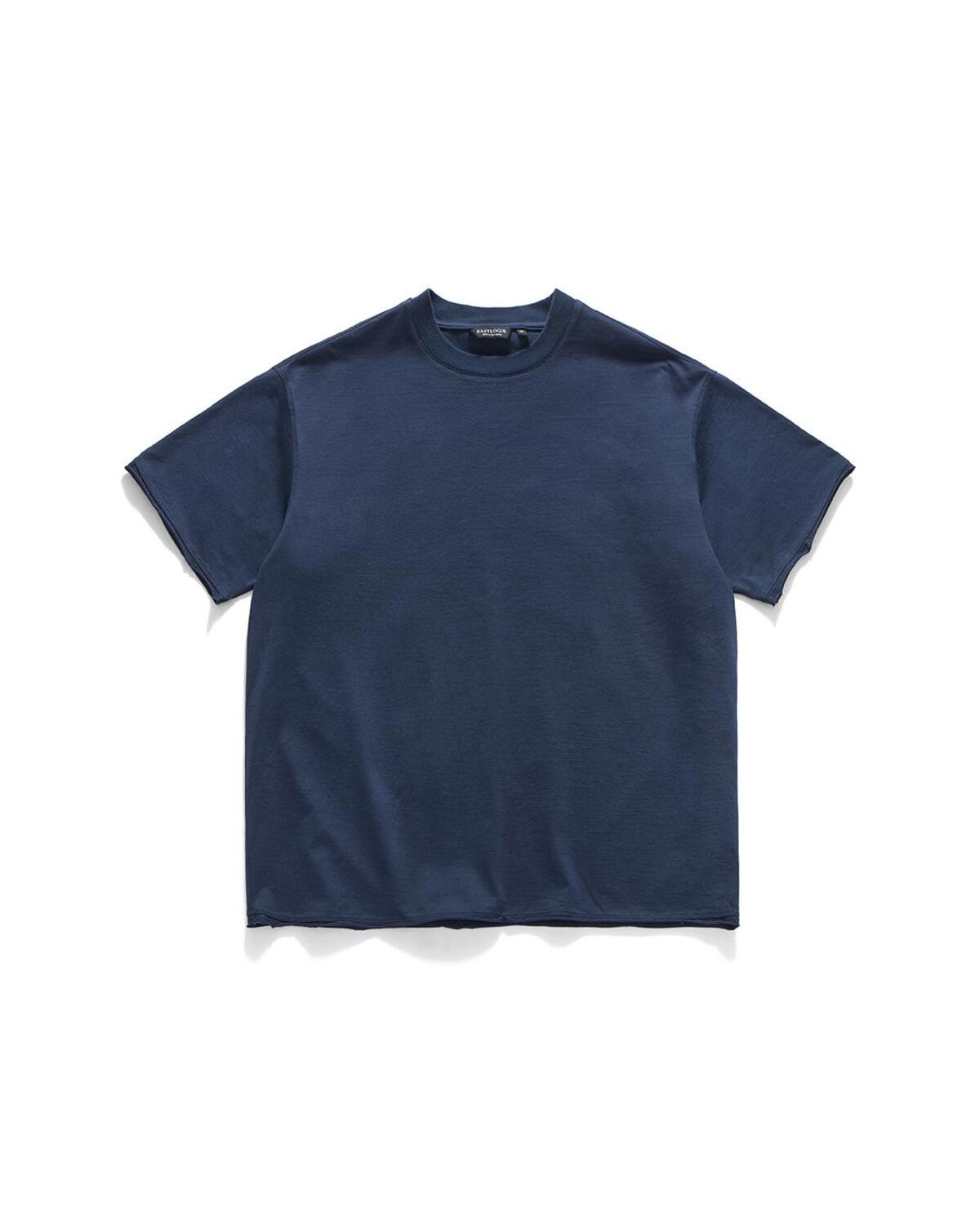 Eastlogue - Cut Out Boxy T-shirts (Navy) product image 5 | TRAB K-Fashion Australia