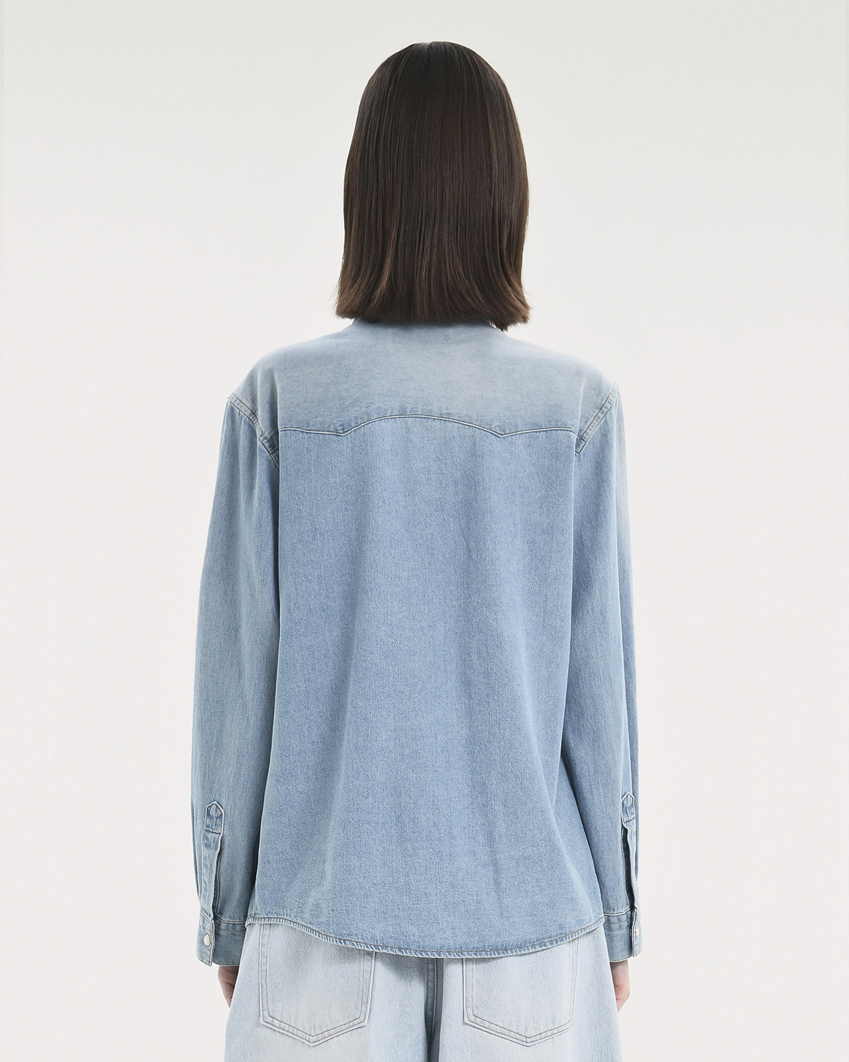 Brownyard - Denim Western Shirt (Blue) product image 2 | TRAB K-Fashion Australia