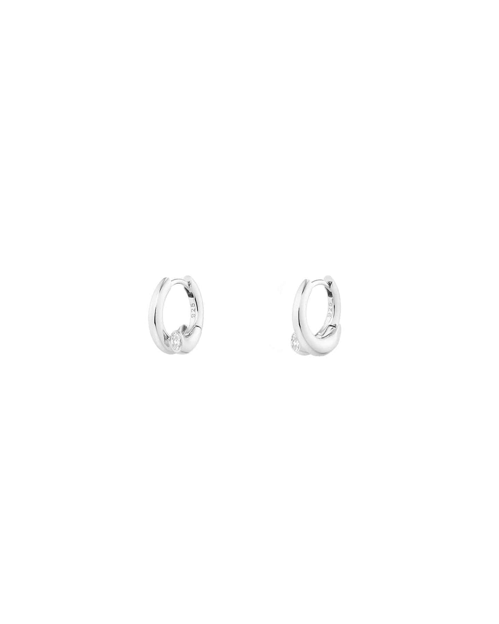 Numbering - Coil Oval Point Earring #8100 product image 6 | TRAB K-Fashion Australia