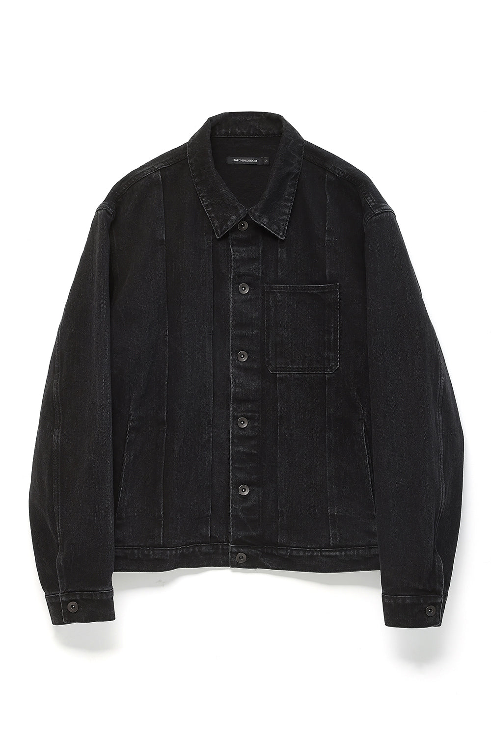 Hatchingroom - Trucker Jacket (Jet Black) product image 1 | TRAB K-Fashion Australia