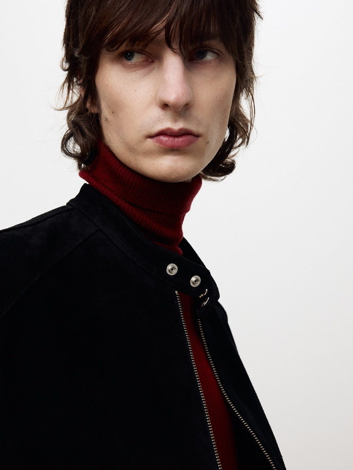 Tonywack - Suede Racer Jacket (Black) product image 9 | TRAB K-Fashion Australia