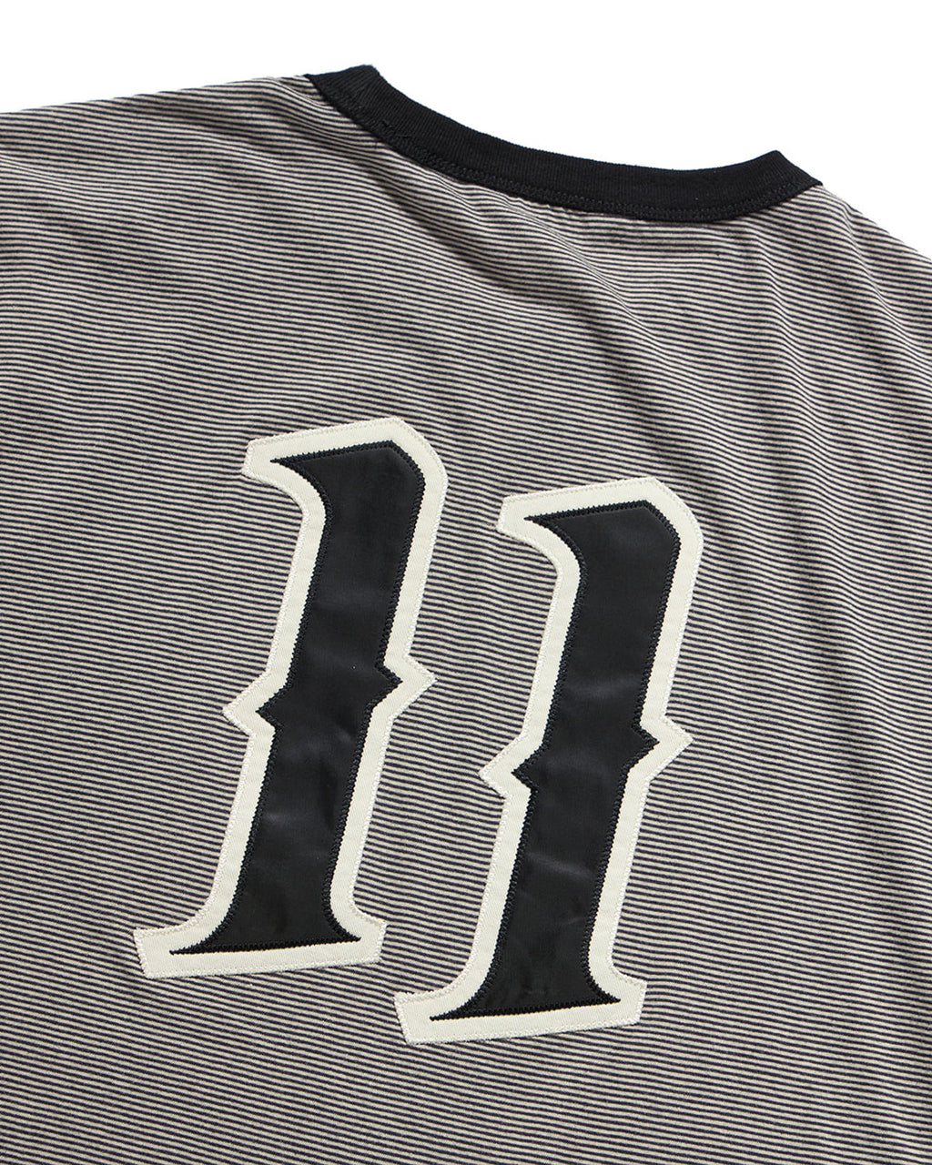 Eastlogue - 11 Ringer T-shirts (Black Stripe & Black) product image 8 | TRAB K-Fashion Australia
