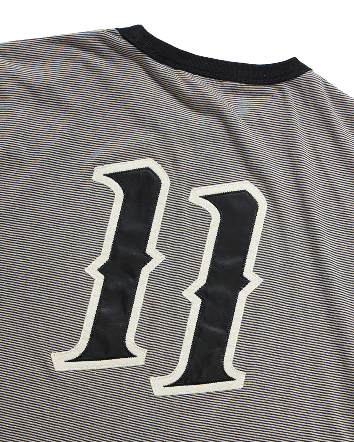 Eastlogue - 11 Ringer T-shirts (Black Stripe & Black) product image 8 | TRAB K-Fashion Australia