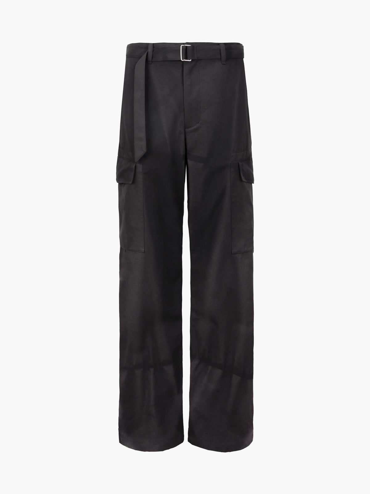 Jiyong Kim - Sun-Bleached Belted Trousers (Black) product image 8 | TRAB K-Fashion Australia