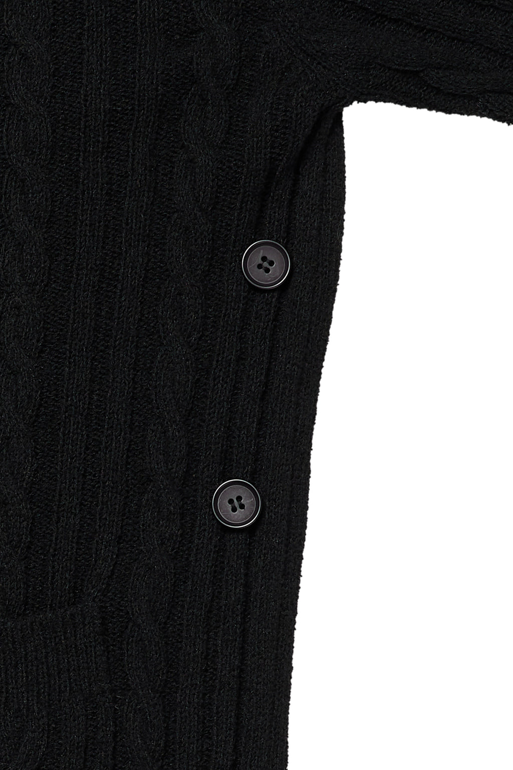 Deinet - Deinet Cable Cardigan (Black) product image 18 | TRAB K-Fashion Australia