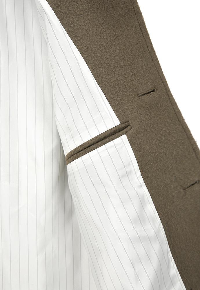 Art if acts - Leather Collar Casentino Half Coat (Moss Grey) product image 10 | TRAB K-Fashion Australia