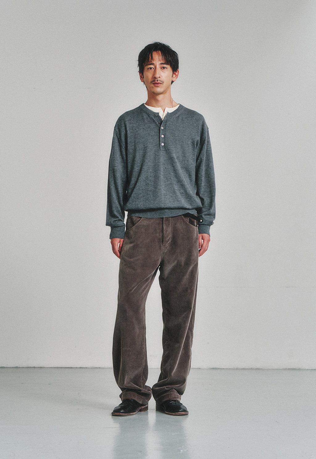 Art if acts - Liam Henley Sweater (Stone) product image 2 | TRAB K-Fashion Australia