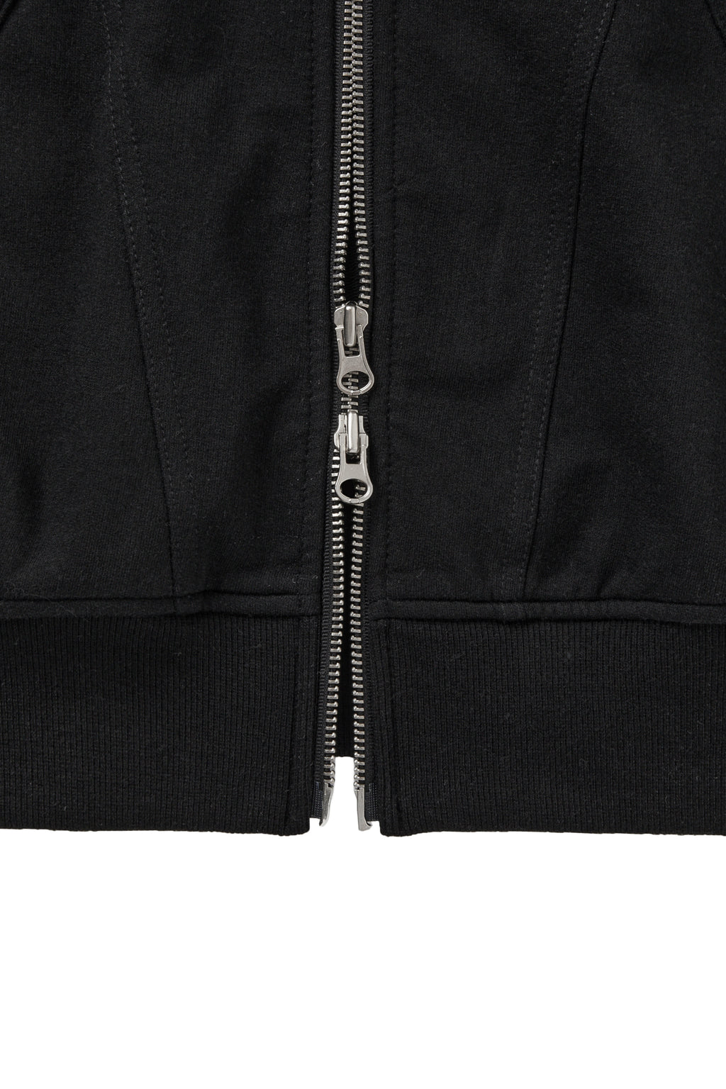 Deinet - Metal Detail Hood Zip Up (Black) product image 7 | TRAB K-Fashion Australia