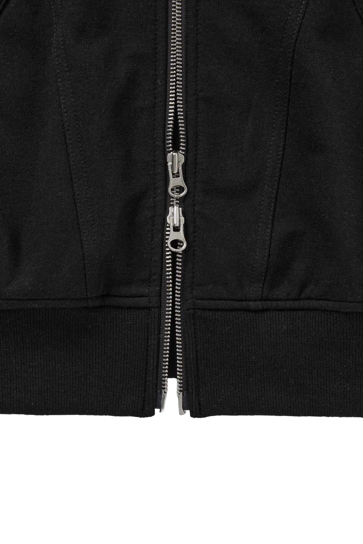 Deinet - Metal Detail Hood Zip Up (Black) product image 7 | TRAB K-Fashion Australia