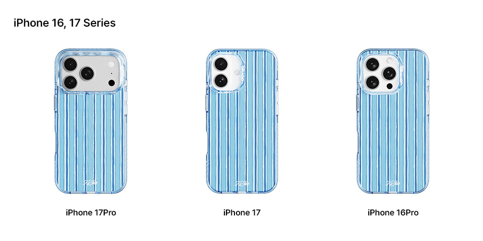 Kijun - MAGSAFE LAYERS FRAME CASE CLEAR WATER (Stripe) product image 10 | TRAB K-Fashion Australia