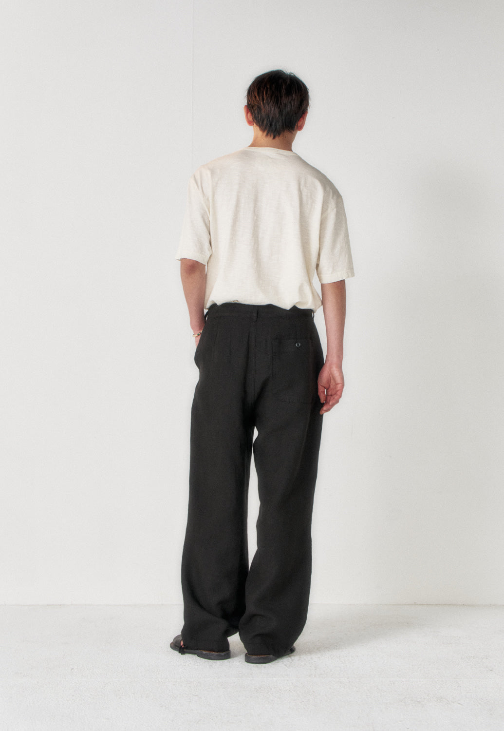 Art if acts - Linen Parachute Pants (Black) product image 3 | TRAB K-Fashion Australia
