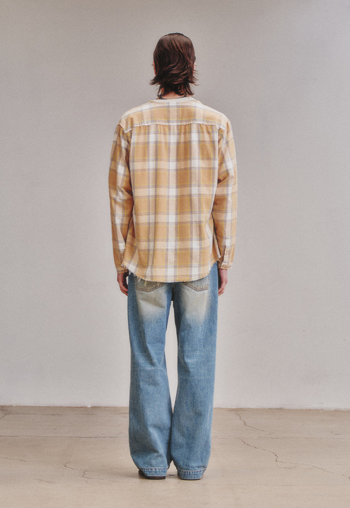 Art if acts - Vintage Wide Denim Pants (Washed Blue) product image 4 | TRAB K-Fashion Australia