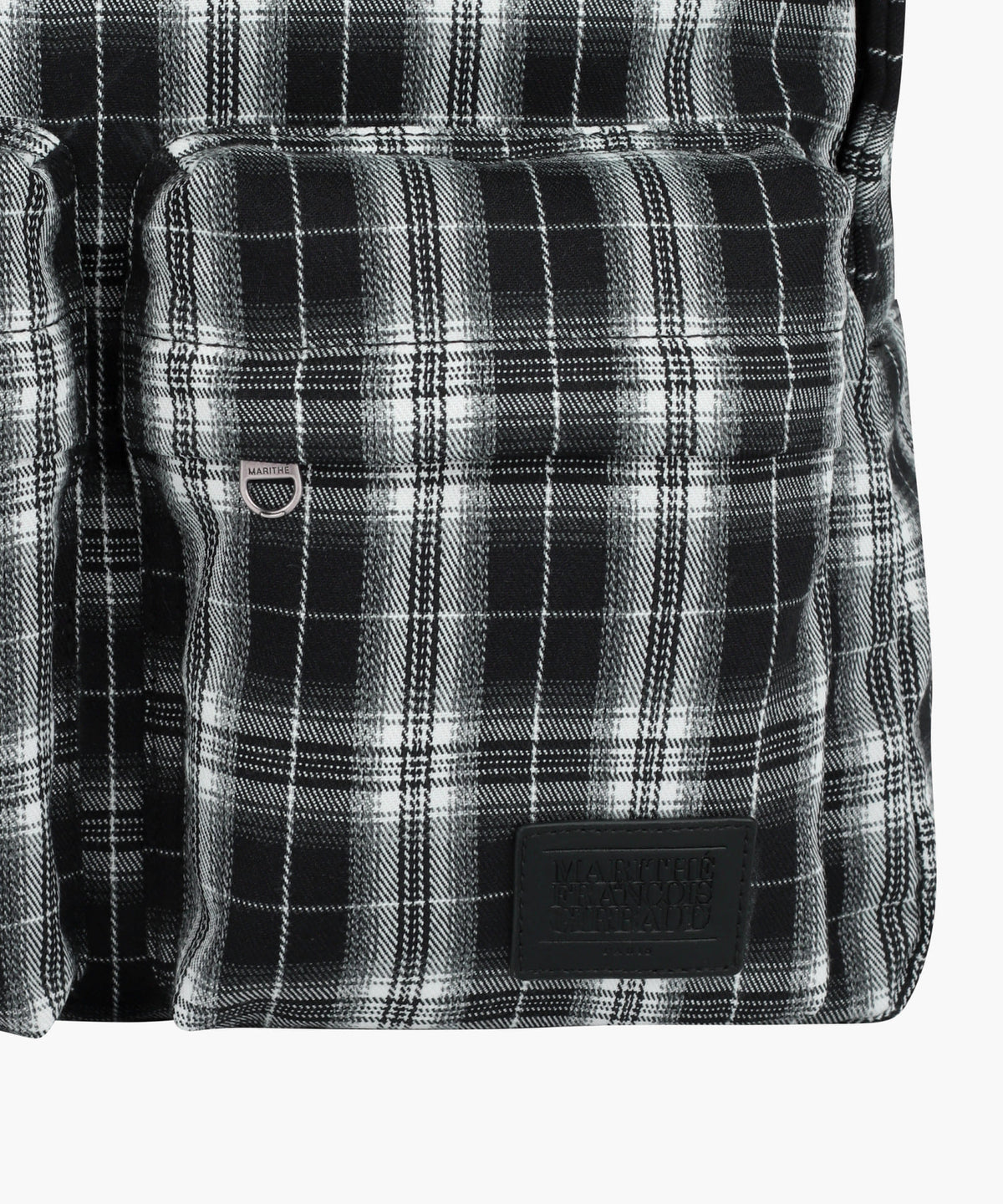 Marithe & Francois Girbaud - Classic Logo Day Backpack (Check) product image 5 | TRAB K-Fashion Australia