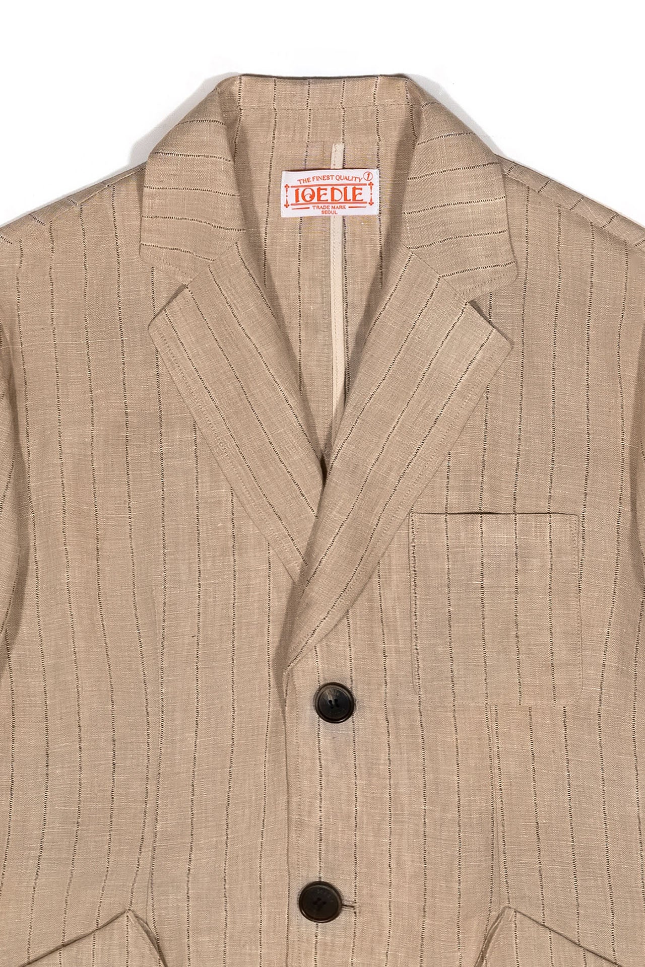 Ioedle - Linen Jacket (Beige) product image 5 | TRAB K-Fashion Australia