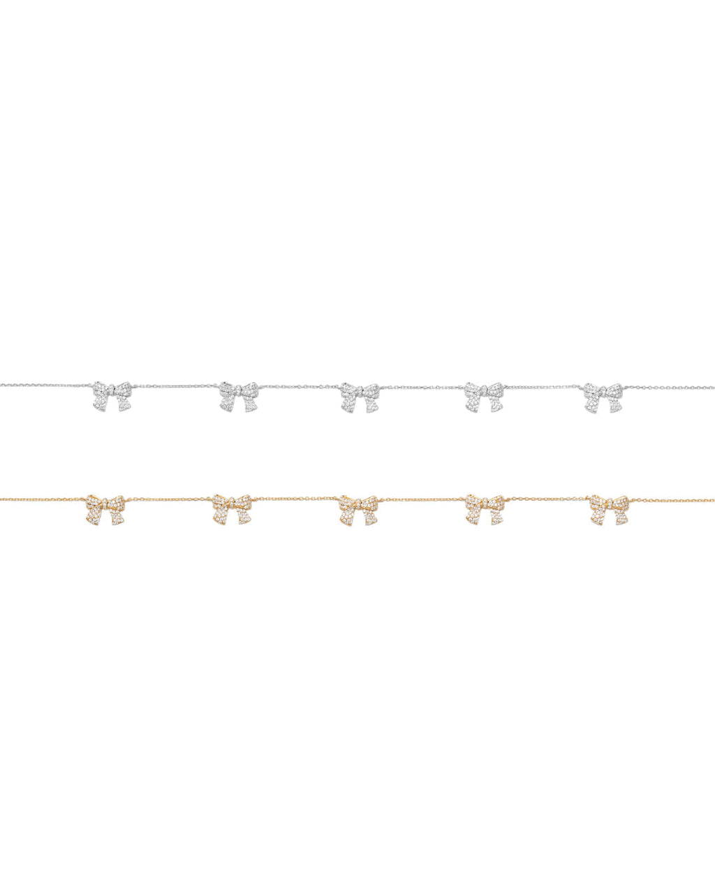 Numbering - Pave Ribbon Necklace #3806 product image 5 | TRAB K-Fashion Australia