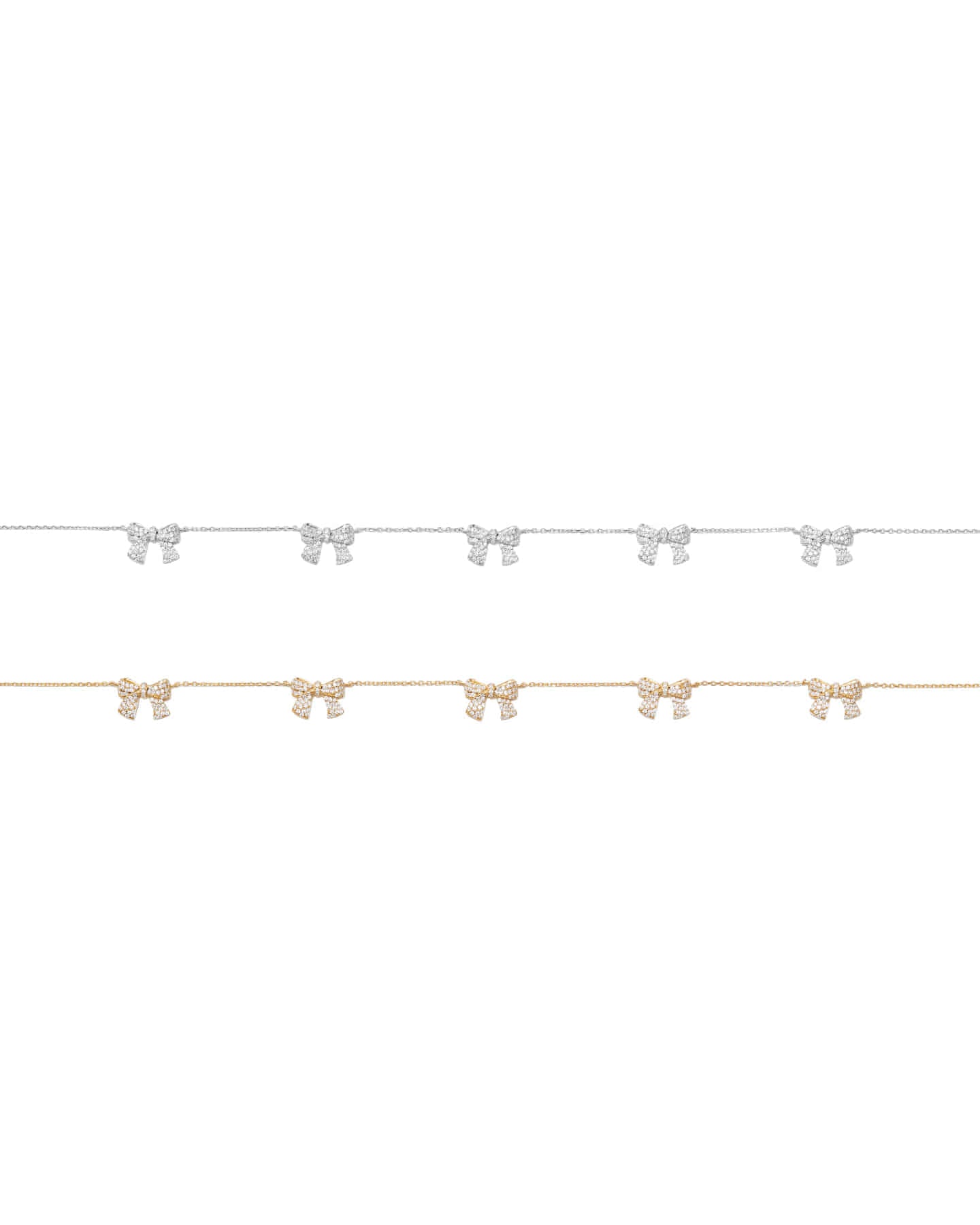 Numbering - Pave Ribbon Necklace #3806 product image 5 | TRAB K-Fashion Australia