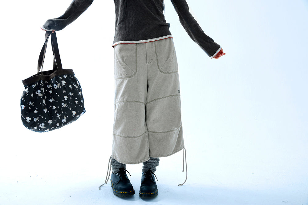 Coyseio - Oxford Zigzag Pants (Beige) product image 5 | TRAB K-Fashion Australia