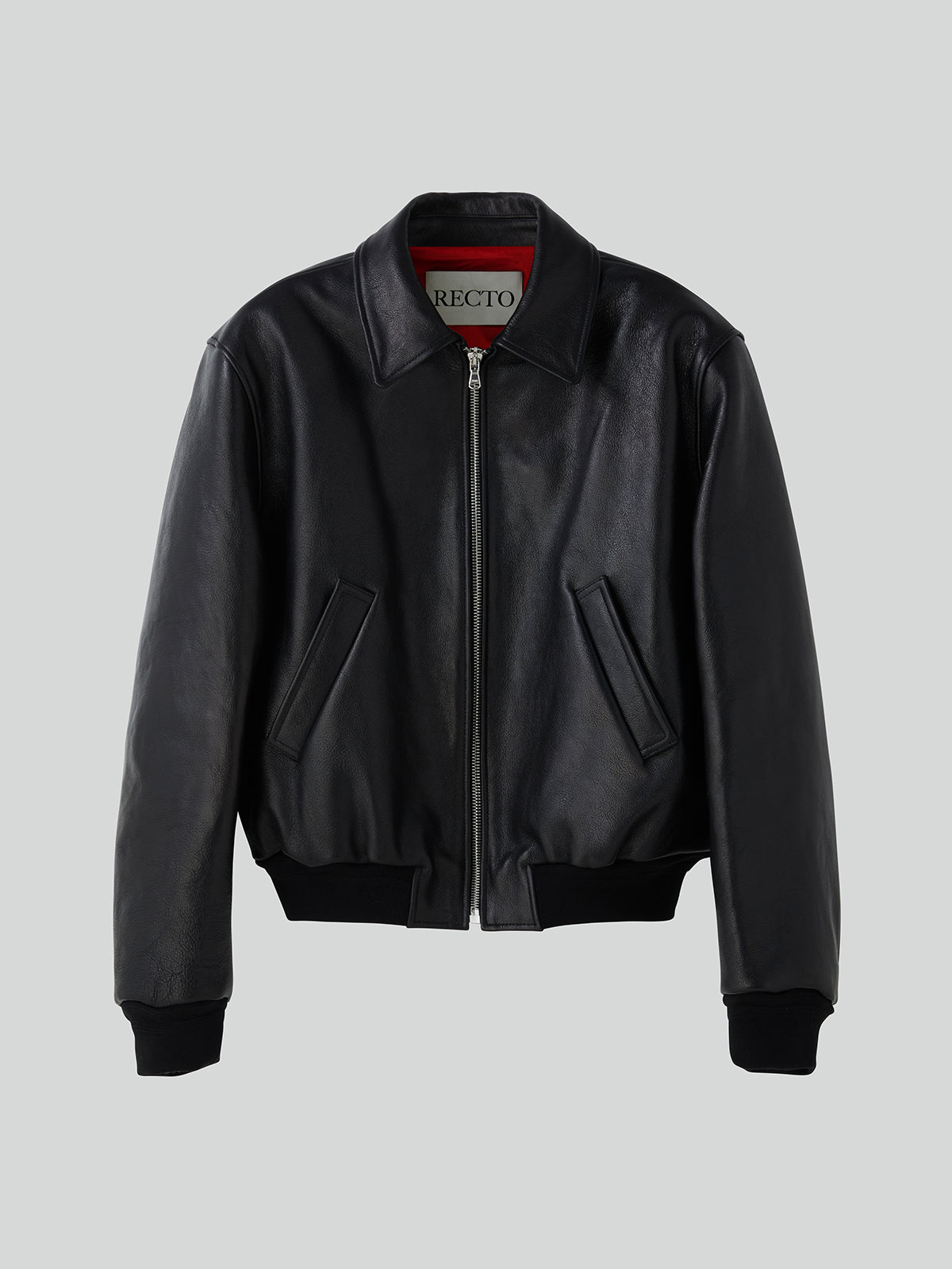 Recto - Ben Goat Leather Jumper (Black) product image 2 | TRAB K-Fashion Australia