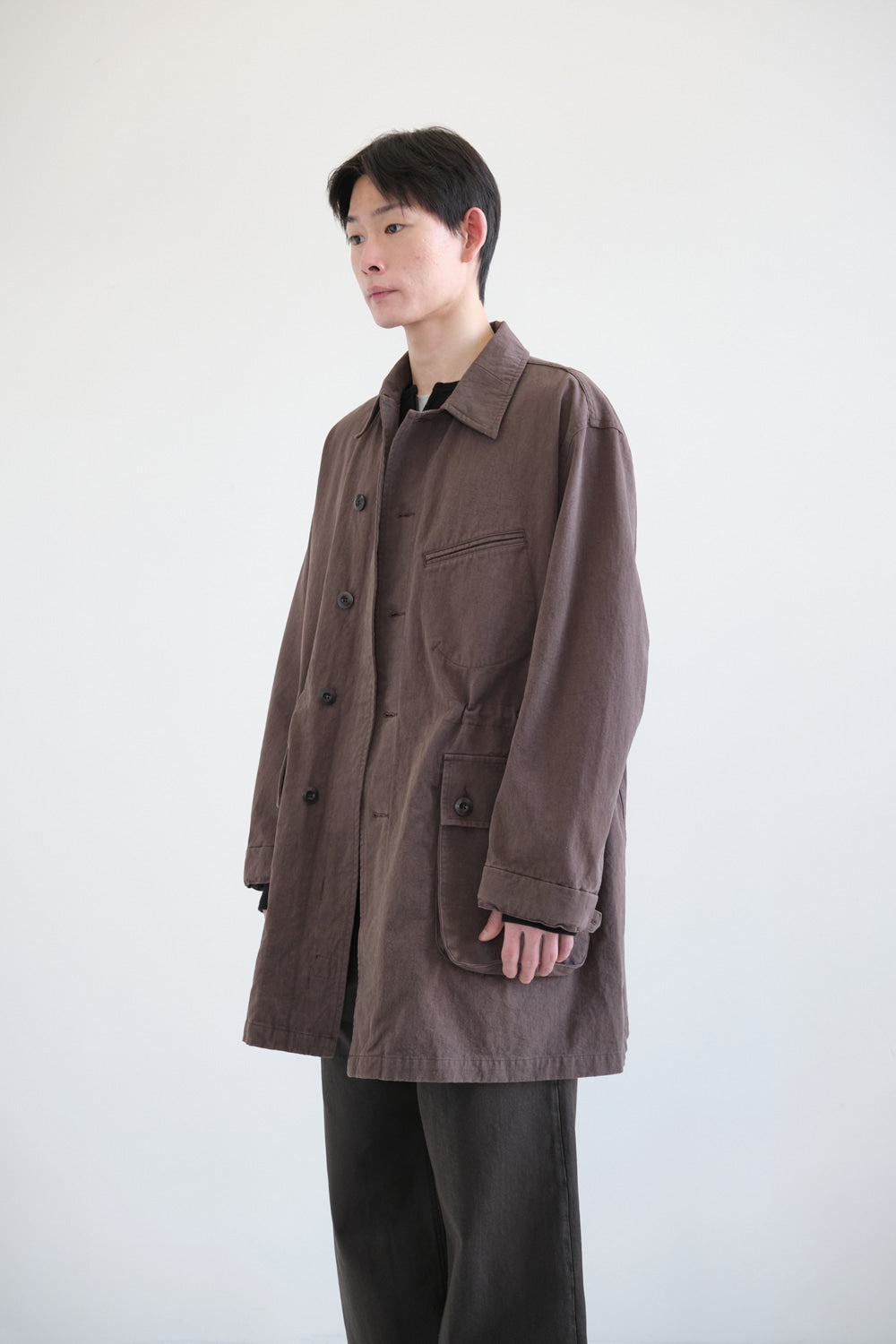 Hatchingroom - Mil Coat Rose (Brown) product image 7 | TRAB K-Fashion Australia