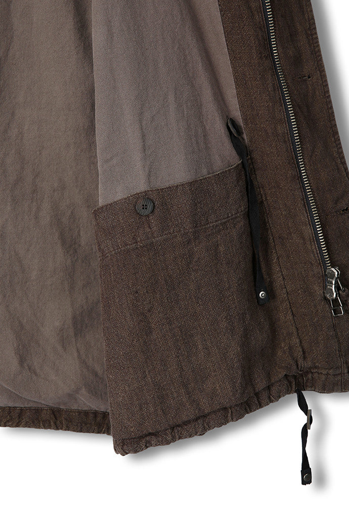 Art if acts - Linen Military Parka (Wood) product image 14 | TRAB K-Fashion Australia